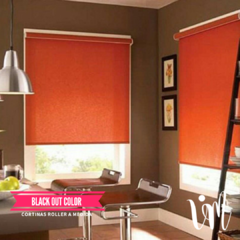 CORTINA BLACKOUT ROLLER COLOR - comprar online