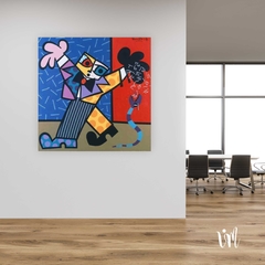 Cuadro Britto Cuadrado 01 - Victoria Mall