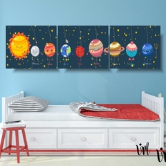 Cuadro Triptico Infantil ESPACIO 02