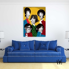 Cuadro Rock Artistas a elección vertical - tienda online