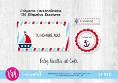 Etiquetas Escolares Personalizadas 05 - comprar online