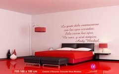 F05 Frase en Vinilo Calado - comprar online