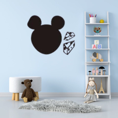Pizarras autoadhesivas Infantiles Diseño Mickey con quesos