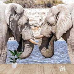 Mural Elephants