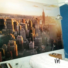 Mural new york AMANECE sol 01