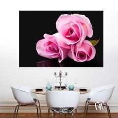 Mural Rosas Rosa