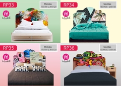Respaldar de Cama autoadhesivo 33 a 36