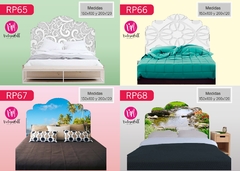 Respaldar de Cama autoadhesivo 65 a 68