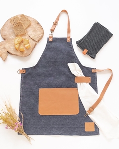 COMBO : Delantal “Clark” + repasador wafle - comprar online