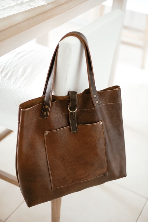 Tote Bag de cuero “Cloe” - PRE ORDER