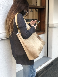 Tote Bag de cuero “Amelie” - PRE ORDER - tienda online