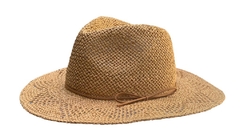 Sombrero - Rafia platano ala calada