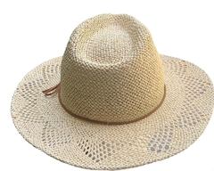 Sombrero - Rafia platano ala calada - tienda online