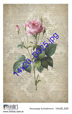 Láminas autoadhesivas 14 x 20cm Modelo D025 - comprar online