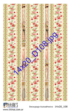 Láminas autoadhesivas 14 x 20cm Modelo D108