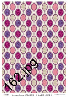 Láminas para decoupage autoadhesivas A4 Modelo LD 162 - comprar online