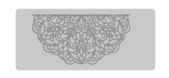 Sellos bajo relieve Eq Art and Craft 15x8,5cm Modelo 301