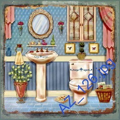 Vinilos decorativos 15 x 15cm Ideal Azulejo Modelo V 126 - comprar online