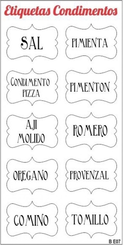 Vinilo decorativo 15x30cm Modelo BE07 - comprar online