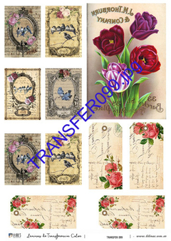 Láminas para transferencia color Modelo LTC 099 - comprar online