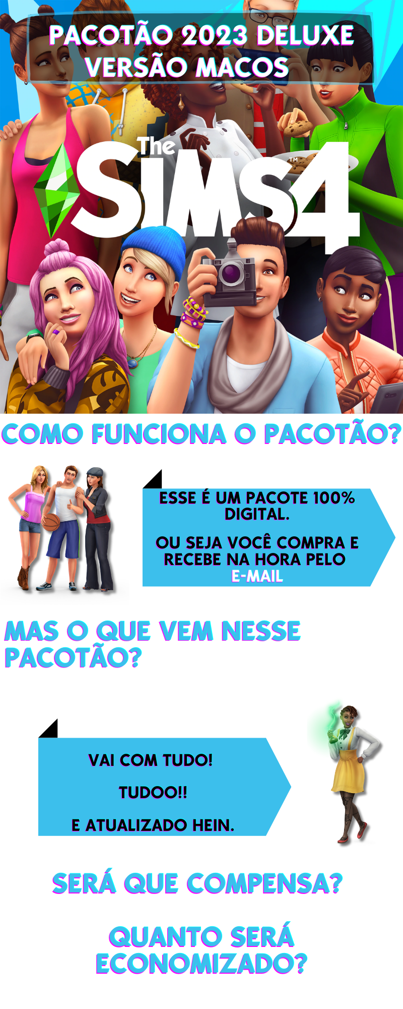 Todos os Cheats do The Sims 4 Tomando as Rédeas!