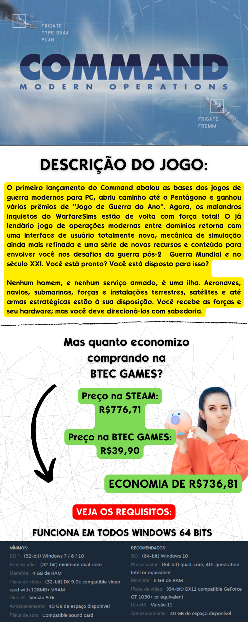 COMMAND MODERN OPERATIONS PC