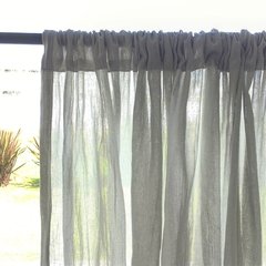 Cortina de gasa de algodón 100% pre lavado - - comprar online