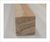 Listón 2"x2" Clear cepillado secado en cámara largo 3050 mm