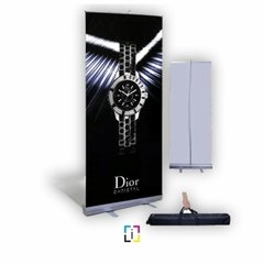 Banner con Porta Banner Roll Up