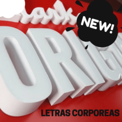 Letras Corporeas en Polyfan
