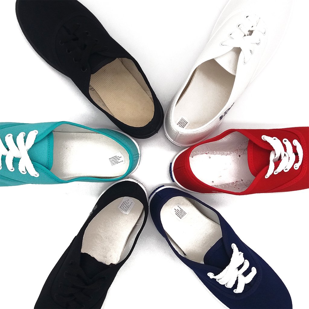 Zapatillas Nauticas Deli Mujer Tela Lona Dama Liquidacion