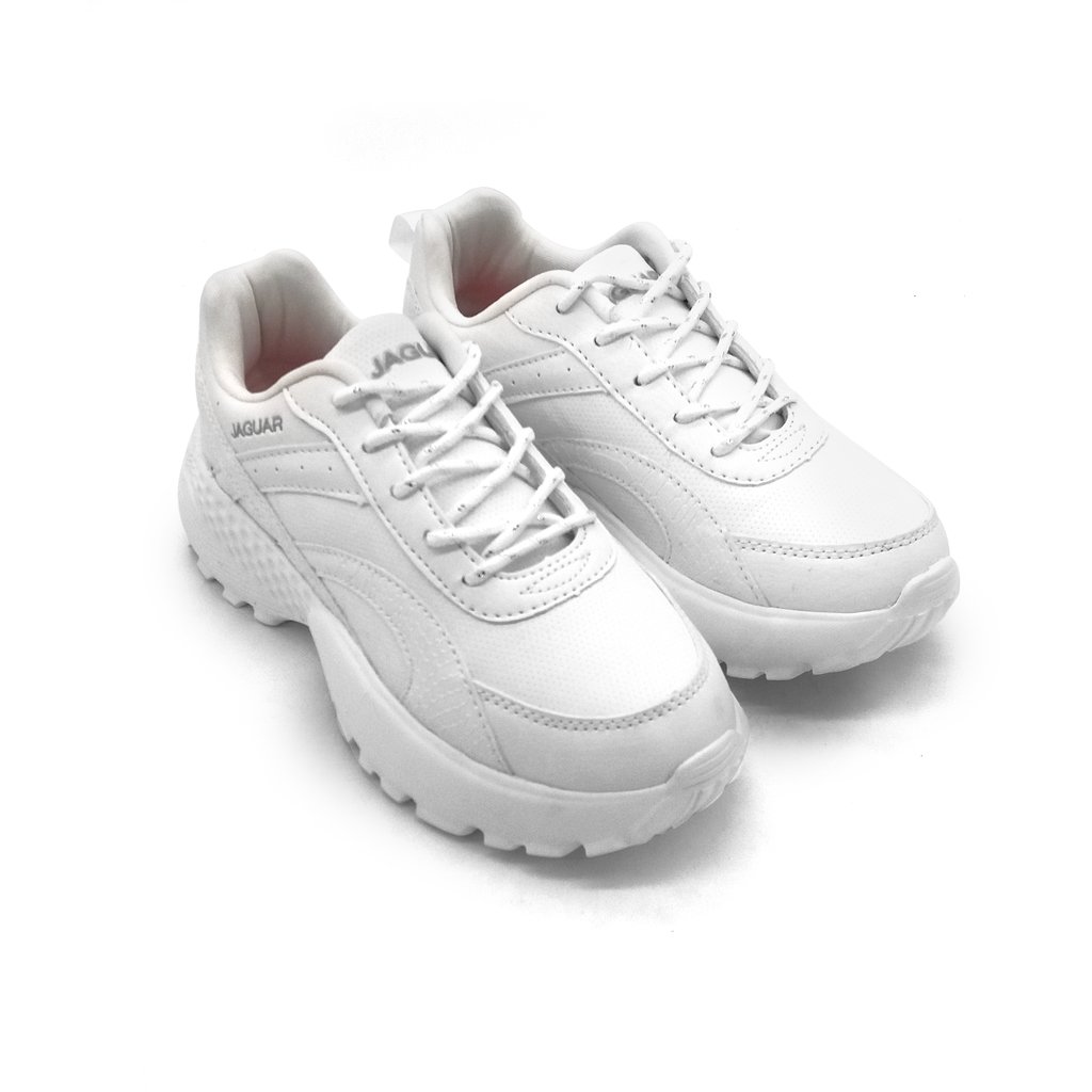 Zapatilla Jaguar Eco Cuero Plataforma Cordon