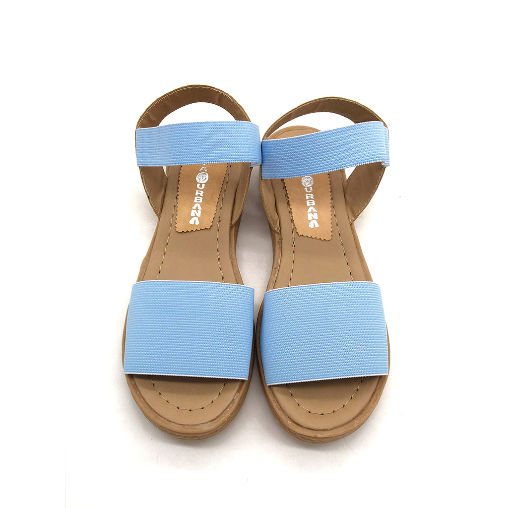 Sandalia Elastico Dama Mujer Faja Verano Colores Art 900