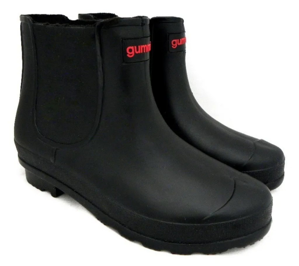 Bota De Lluvia Gummi Baja Con Dos Elásticos