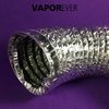 500Ducto Flexible metalizado 4" (x metro) - VaporEver