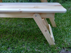 BANCO PLEGABLE PINO 30x100 !!!! - comprar online