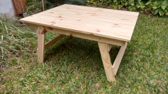 Mesa Soho Plegable Baja 100x70 !!! Altura 50cm.!!! - comprar online