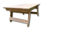 Mesa Soho Plegable Baja 100x80 !!! Altura 50cm.!!! - comprar online