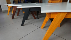 Mesa Ratona Nordica Escandinava 70x40 Patas Negras  !!!! - SOHO DESIGN