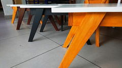 Mesa Ratona Nordica Escandinava 70x50, Patas Negras  !!!!