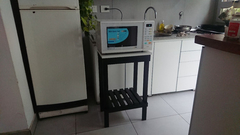 Mesa Para Microondas Negro  50x40  - 1 Estante,!! - comprar online