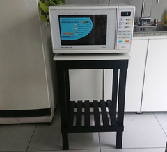 Mesa Para Microondas Negro  50x40  - 1 Estante,!! - comprar online