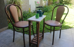Imagen de Mesa Matera Fija Con Estante 45x25!!!!!!
