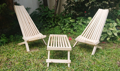 Reposera Plegable Por 2 Unidades !!! - SOHO DESIGN