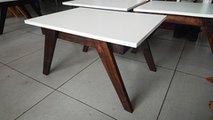 Mesa Ratona Nordica Escandinava 70x40 !! Color Nogal !