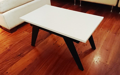 Mesa Ratona Nordica Escandinava 70x40 Patas Negras  !!!! - comprar online