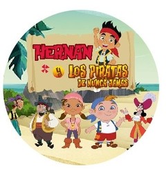 Stickers Jake y los Piratas (STK0091)