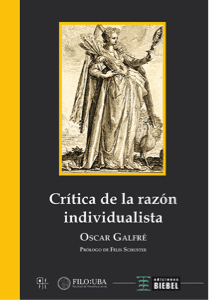 Crítica de la razón individualista - comprar online