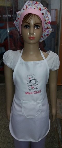 Avental Infantil Bordado - "Mini Chef"