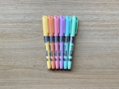 Resaltadores Pastel Punta Fina x 6 - comprar online